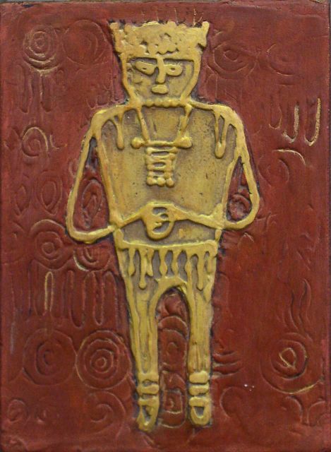 Muisca Man with Cup