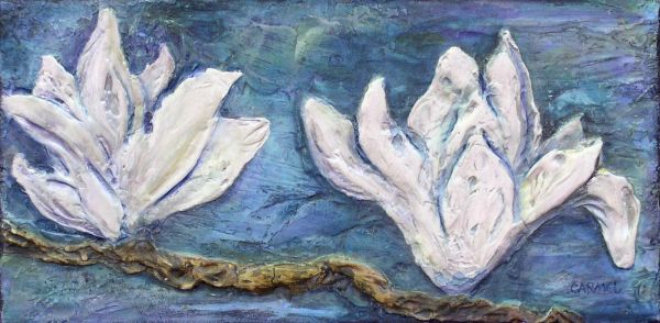 Steel Magnolias - diptych