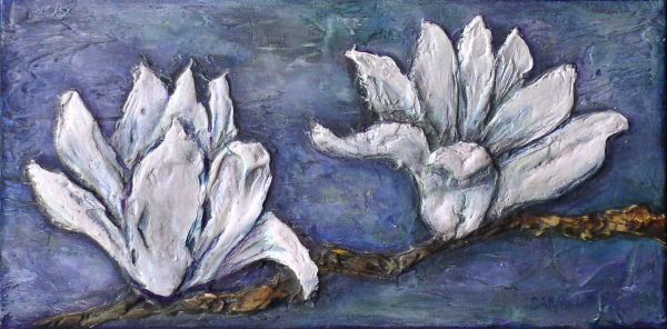 Steel Magnolias - diptych